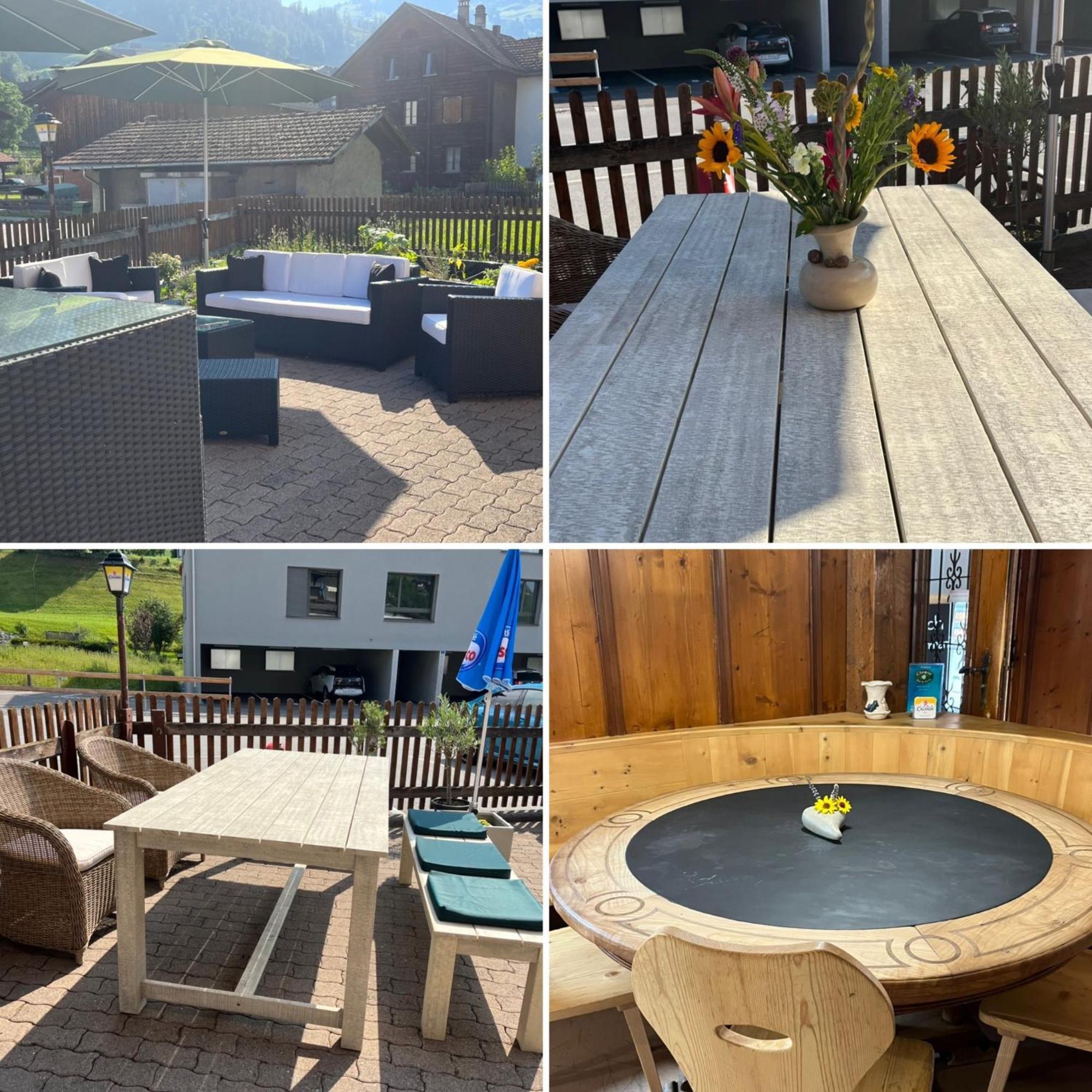Chrona Bed & Breakfast Jenaz Exterior foto