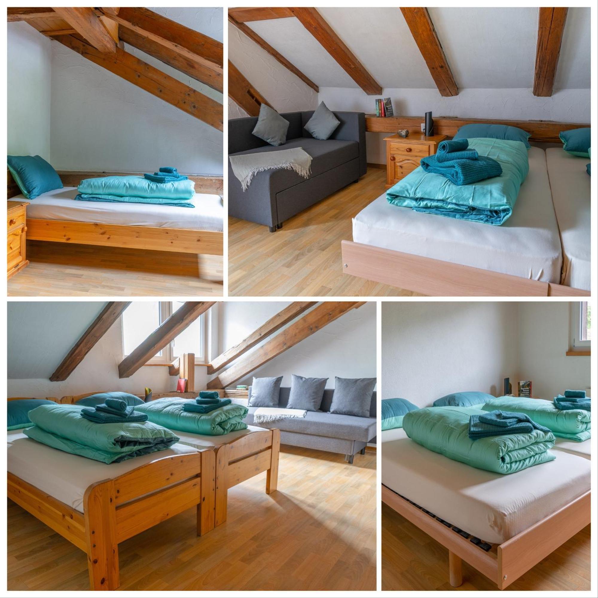 Chrona Bed & Breakfast Jenaz Exterior foto